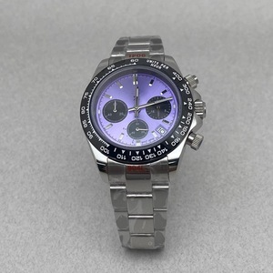 Nuevo Reloj Cronógrafo de Cuarzo para Hombre de 39 mm con Movimiento VK63 y Caja de Acero Sólido - Product Image 1