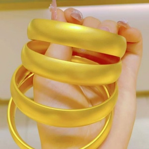 Sgarit Fine Jewelry Factory Wholesale 24k <strong>Gold</strong> Jewellery Real <strong>Solid</strong> Pure <strong>Gold</strong> Jewelry <strong>Bangle</strong> for Women - Product Image 1