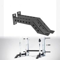 Rack de musculation multifonctionnel, combo squat et développé couché, support de barre de musculation pour salle de sport intérieure avec support avant