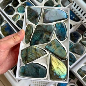 <span class=keywords><strong>Pierre</strong></span> de palmier en labradorite de haute qualité, forme libre, boîte, <span class=keywords><strong>sculpture</strong></span> de <span class=keywords><strong>pierre</strong></span> précieuse naturelle <span class=keywords><strong>bleue</strong></span> irisée pour ornement de bureau et de maison - Product Image 2