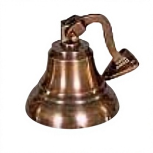 <b>Brass</b> Antique <b>Bell</b> Decorative Antique Door <b>Bell</b> Easy Installation Type Home Decor Accessories <b>Brass</b> Ship <b>Bell</b> Wall Hanging - Product Image 1