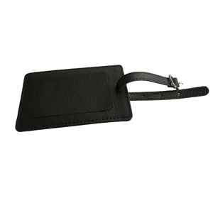 Fashionable Luggage <b>Label</b> Tag Creative Leather <b>Suitcase</b> Aircraft Bag Tag PU Leather Tags Customization - Product Image 1