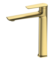Robinet de lavabo haut à poignée unique Maestro Spectrum moderne, corps en laiton 59A avec valve en céramique Mandun pour projets hôteliers de luxe