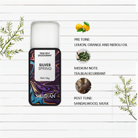 MEIDIAN Mini ensemble de parfums solides de luxe vrai déodorant pratique durabilité étanche lumière