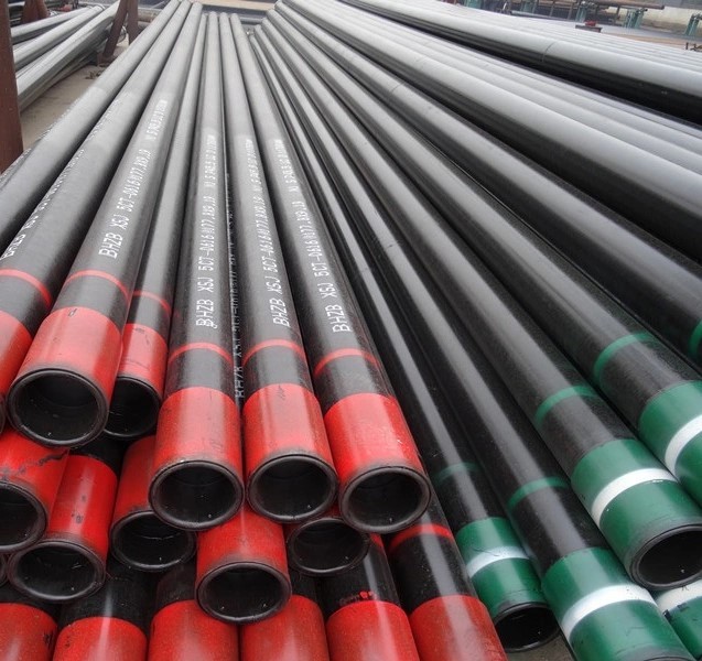 Oil Gas Well Casing Pipe ASTM API 5CT J55/K55/N80/L80 2 7/8" Seamless Welding Tubing for Oil Well Drilling