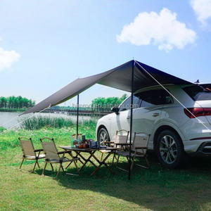 Auvent latéral pour <span class=keywords><strong>camping</strong></span>-<span class=keywords><strong>car</strong></span>, tente parallèle extérieure, auvent pare-soleil monté sur véhicule, imperméable UPF 50+, quatre saisons, tissu Oxford 210D - Product Image 4