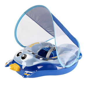 स्विबोबो बेबी इन्फ्लेटेबल स्विमिंग रिंग कंधे के साथ नया अपग्रेड किया गया है कंधे के स्ट्रैप pvc फ्लोट कैनोपी बच्चों पूल पानी खिलौना - Product Image 1