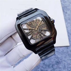 Reloj personalizado de lujo de moda de fábrica, nuevos relojes de pulsera de marca de acero inoxidable con esqueleto de alta calidad para hombres - Product Image 4