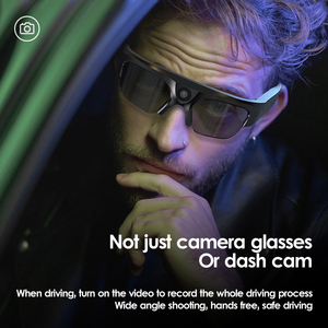 Melhor áudio estéreo confortável para fones de ouvido <span class=keywords><strong>Bluetooth</strong></span> Wireless DV Video Shooting Sport Listening Características Óculos inteligentes - Product Image 2