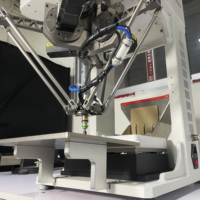 Robot Delta para Recogida de Piezas Pequeñas, Diseño Compacto para Alimentación Flexible en Líneas de Producción Electrónica y Líneas de Ensamblaje