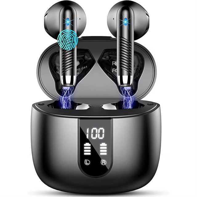 HE050A 360 Surround Sound Effect TWS ANC Earbuds Noise Cancellation TWS Headphone LED Display HiFi Stereo Earphone