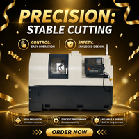 Torno Automático CNC de Tipo Suizo de 5 Ejes y 2 Husillos de Alta Precisión Sm385 con Certificación CE