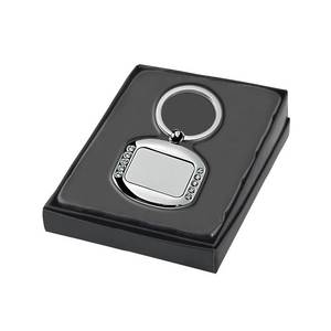 Llavero LED Cuadrado de Cristal con Luz, Llavero de Cristales - Product Image 2