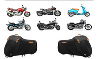 Housse de moto durable et imperméable 420D robuste avec protection UV Housse de scooter d'extérieur de grande taille