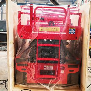 2 मीटर/6 मीटर/10 मीटर/12 मीटर/14 मीटर/16 मीटर/18 मीटर उठाने की ऊंचाई हाइड्रोलिक कैंची लिफ्ट स्व-चालित कैंची लिफ्ट - Product Image 5