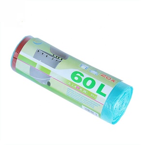 Extra Thick 8 Gal 13 Gallon Factory Price Trash Bag Roll Heavy Duty <b>Black</b> PE Rubbish Garbage <b>Bin</b> <b>Liner</b> for Kitchen Supermarket - Product Image 2