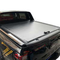 Couvre-Benne à Enrouleur Rigide en Aluminium Manuel pour Dodge Ram 1500 5.7FT 6.4FT