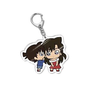 32 Styles vente en gros pas cher prix Anime porte-clés dessin animé porte-clés détective <span class=keywords><strong>Conan</strong></span> Anime acrylique porte-clés porte-clés - Product Image 2