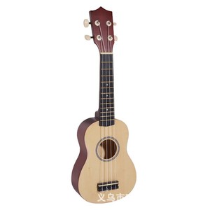 Ukulele 21 pouces, tout en bois, coloré, à quatre cordes, jouet pour enfants, Instrument de musique pour enfants de 5 à 7 ans, unisexe - Product Image 4