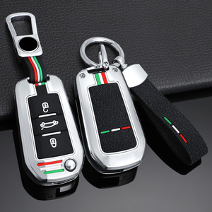 Coque de clé de voiture intelligente à rabat en alliage de Zinc pour <span class=keywords><strong>Peugeot</strong></span> 208 2008 301 308 508 5008 RCZ <span class=keywords><strong>Expert</strong></span>/citroën c-elysee C4-Cactus C3 Light - Product Image 1