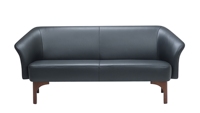 Ensemble de canapé et de chaise de bureau en cuir véritable de haute qualité et luxueux pour salon et villa, usage commercial