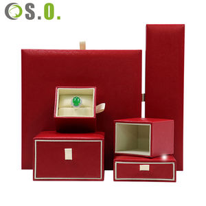 Caja de Regalo para Joyería Negra, Caja de Joyería Cuadrada de Cartón con Imitación de Cuero PU de Alta Calidad y Logotipo Personalizado - Product Image 2