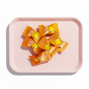 Caramelos de Menta Frutales Sin Azúcar Xiaoke Aola de Alta Calidad, con Vitamina <span class=keywords><strong>C</strong></span> y Sabor a Naranja, Bolsa de 200g, Dulces Personalizables para Refrescar el Aliento - Product Image 3