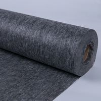 Tissu liant thermique certifié Oeko Tex Microdot non tissé fusible double point PES gomme adhésive interlignage pour tissu