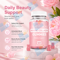 Gummies de Collagène Marin au Glutathion pour l'Éclat de la Peau et le Soutien Esthétique 3000mg Vitamines Gélifiées Marque Privée OEM