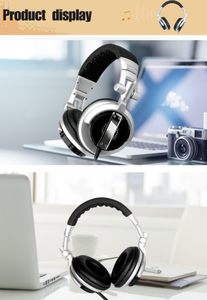 Audífonos Supraaurales con Cancelación de Ruido Recordio GAE-900 con Cable de 3.5 mm, Graves Profundos, Construcción de Metal y ABS para Estudio, Hogar y Oficina - Product Image 3