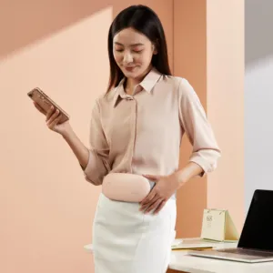 Youmay taille masseur ceinture de massage abdominal Machine chauffante <span class=keywords><strong>femme</strong></span> dispositif de soulagement de la douleur chauffage chaud palais utérus ceinture de taille - Product Image 4