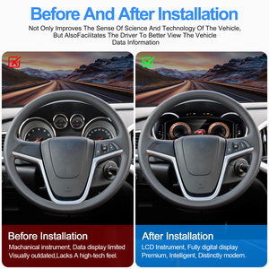 Nuevo Diseño de Panel de Instrumentos Digital Navihua, Velocímetro Automático con Sistema Linux y Carplay, Pantalla LCD para Buick Excelle 2010-2014 - Product Image 5