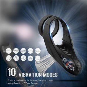 Uovo per l'allenamento del ritardo del pene, dispositivo per la masturbazione dell'esercizio del pene a lunga durata, massaggiatore per testicolo con massaggio con glande vibranti - Product Image 2