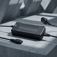 Chargeur de batterie au lithium pour véhicule électrique haute puissance 42V 7.5A, adapté aux motos électriques, aux scooters et aux vélos d'équilibre