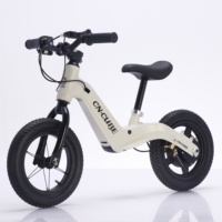 Vélo d'équilibre électrique pour enfants de 12 pouces, vente en gros d'usine, cadre léger en alliage de magnésium, cycle d'apprentissage pour tout-petits