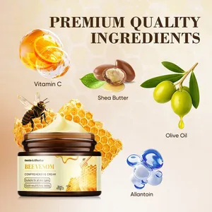 Crema facial de veneno de abeja de vitamina C personalizada OEM para el cuidado de la piel. Propóleo y Miel Hidratante VC Crema Integral - Product Image 3