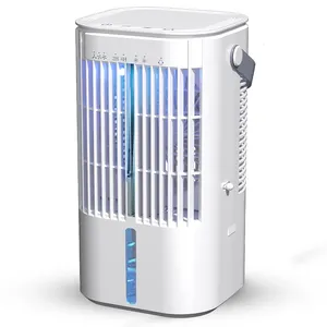 Factory Evaporative Water Ice Mist Cooling 3 Speeds Rotation Air Cooler Fan with 7 Colorful Lights Air Conditioner Fan