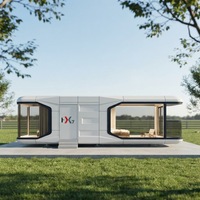 Cabine de bureau personnalisée, cabines préfabriquées, maison modulaire en conteneur, mini-cabine pliable, maison capsule Apple