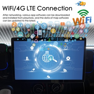 Radio de Coche Universal Android 13 con Pantalla Táctil IPS Giratoria de 1 Din, Estéreo, GPS, Navegación, Reproductor Multimedia de Video, 6GB de RAM, 128GB de ROM - Product Image 6