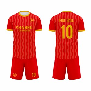 Maglia di <span class=keywords><strong>Ronaldo</strong></span> 2008 Kit Squadra di Calcio Magliette Abbigliamento Sportivo Set Uniformi Sportive Maglia da Calcio Neutra all'Ingrosso Design Maglie da Calcio - Product Image 6