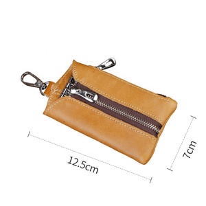 Boshiho Key Holder <b>Leather</b> Keychain Pouch <b>Keyring</b> Best Quality Key Holder - Product Image 4
