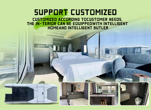 Case prefabbricate modulari case case prefabbricate di lusso case Capsule case di lusso Casa modulare Casa capsula <span class=keywords><strong>Hotel</strong></span> - Product Image 2