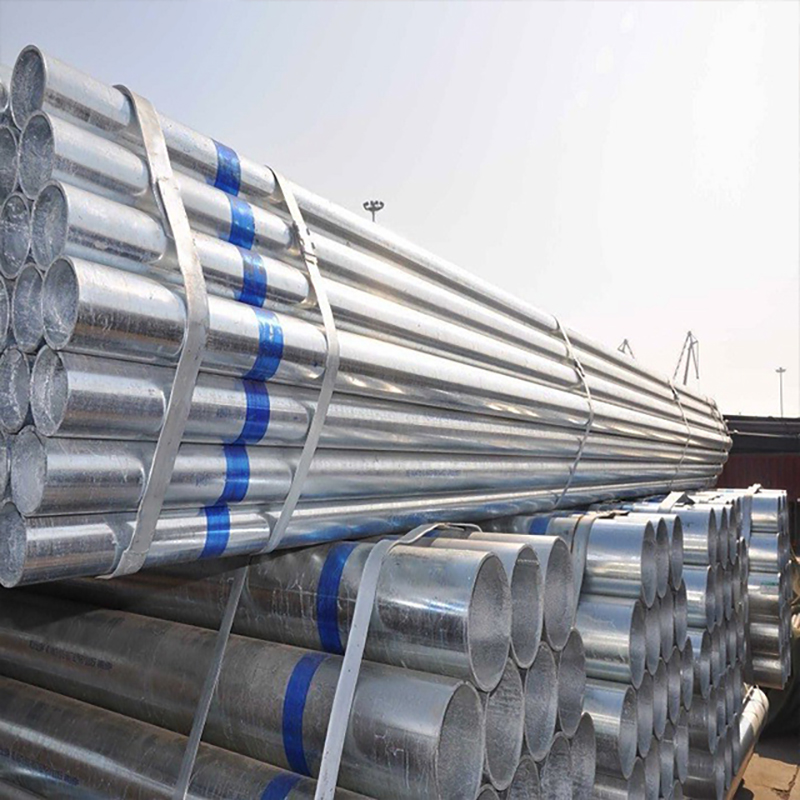ASTM A53 Zinc Coated Q195 Q235 Q345 Hot Dipped Galvanized Steel Tube