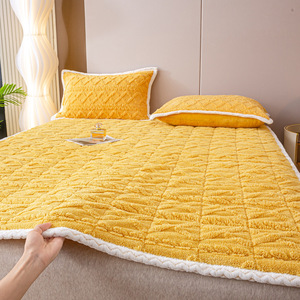 Materasso in morbido poliestere imbottito letto singolo per bambini per studenti - Product Image 3