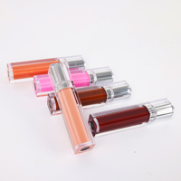 Rouge à lèvres liquide mat à base minérale à haute teneur en pigment brillant à lèvres de marque privée imperméable à l'eau longue durée