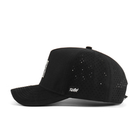 Vente en gros personnalisable 5 panneaux Golf Performance Pro Tour Cap réglable Baseball Sport Chapeaux avec logo tissé Chapeau unisexe