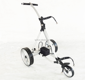 Carrito de Golf Eléctrico Plegable de 3 Ruedas, Marco de Aluminio Ligero, con Función Follow Me - Product Image 2