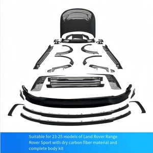 Kit carrosserie complet en carbone sec, adapté aux <span class=keywords><strong>Land</strong></span> <span class=keywords><strong>Rover</strong></span> <span class=keywords><strong>Range</strong></span> <span class=keywords><strong>Rover</strong></span> Executive <span class=keywords><strong>Edition</strong></span> restylées de 2023 à 2025 - Product Image 2