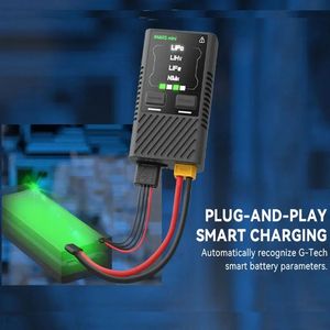 Gens IMARS <b>Mini</b> Balance Charger 2-4S Smart Charger G-TECH LiHv LiFe NiMH Battery PD <b>USB</b>-C Fast Charging for RC - Product Image 5