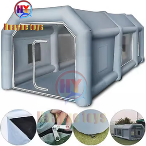 Cabina di spruzzo gonfiabile per auto giocattolo di parcheggio tenda gonfiabile bolla Garage all'aperto - Product Image 6